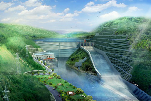 北票老挝南塔河1号水电站项目